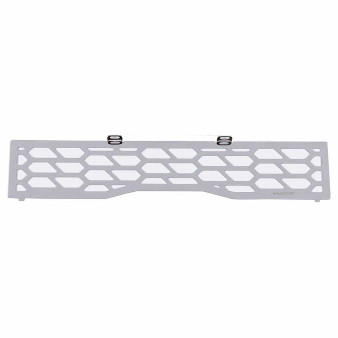 Hex Shield Polished SS Bumper Grille Inserts <br> 20-23 Ford F-250 F-350