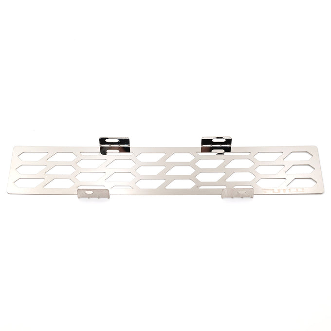 Polished SS Hex Shield Design Bumper Grille <br> 23-24 Ford F-350