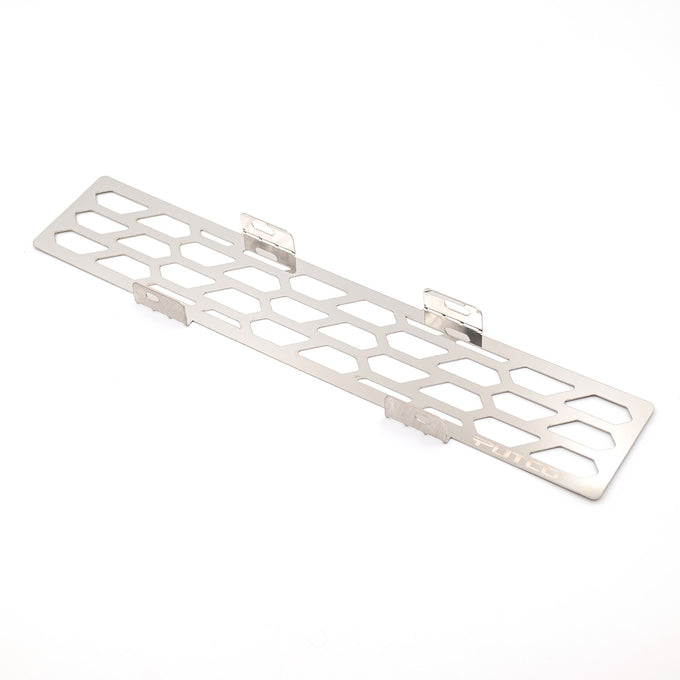 Polished SS Hex Shield Design Bumper Grille <br> 23-24 Ford F-350