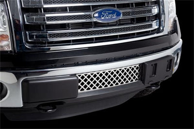 SS Diamond Design Bumper Grille Inserts <br> 11-14 Ford F-150