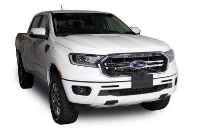Black Powder Coated Bumper Grille Inserts <br> 19-24 Ford Ranger