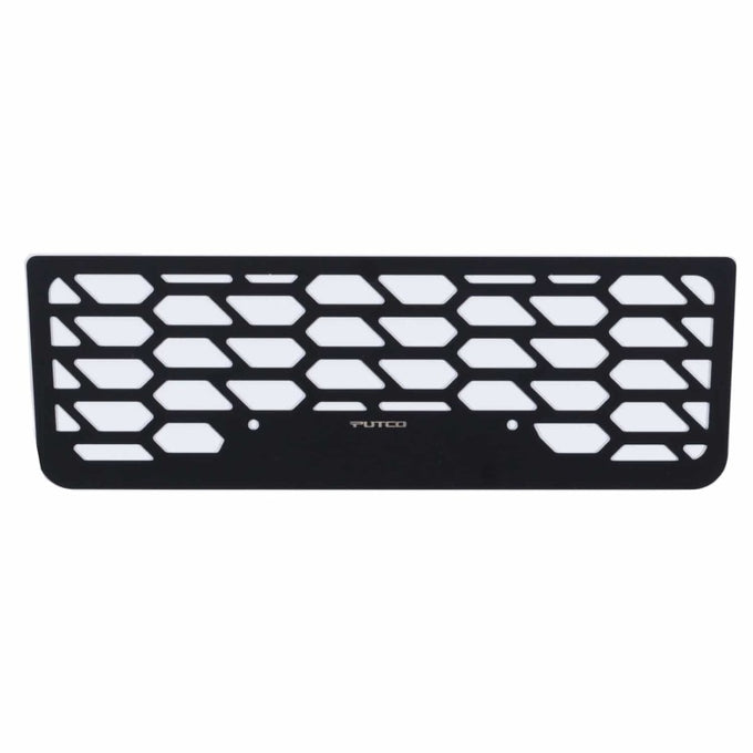 Black Powder Coated Bumper Grille Inserts <br> 17-19 Ford F-250 F-350