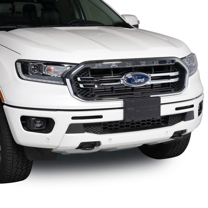 Black Powdercoated Bumper Grille Inserts <br> 23-24 Ford F-350 F-250