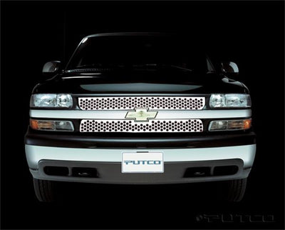 Punch Stainless Steel Grilles <br> 99-00 Chevy Silverado 1500