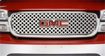 Punch Stainless Steel Grilles <br> 00-06 GMC Yukon, 99-02Sierra 1500