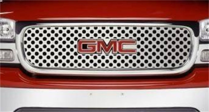 Punch Stainless Steel Grilles <br> 00-06 GMC Yukon, 99-02Sierra 1500