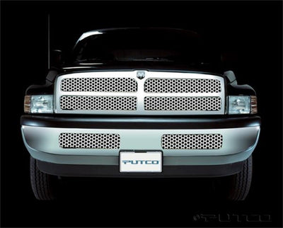 Punch Stainless Steel Grilles <br> 94-02 Dodge Ram 1500 2500 3500