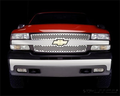 Punch Stainless Steel Grilles <br> 01-02 Chevy Silverado 2500 3500