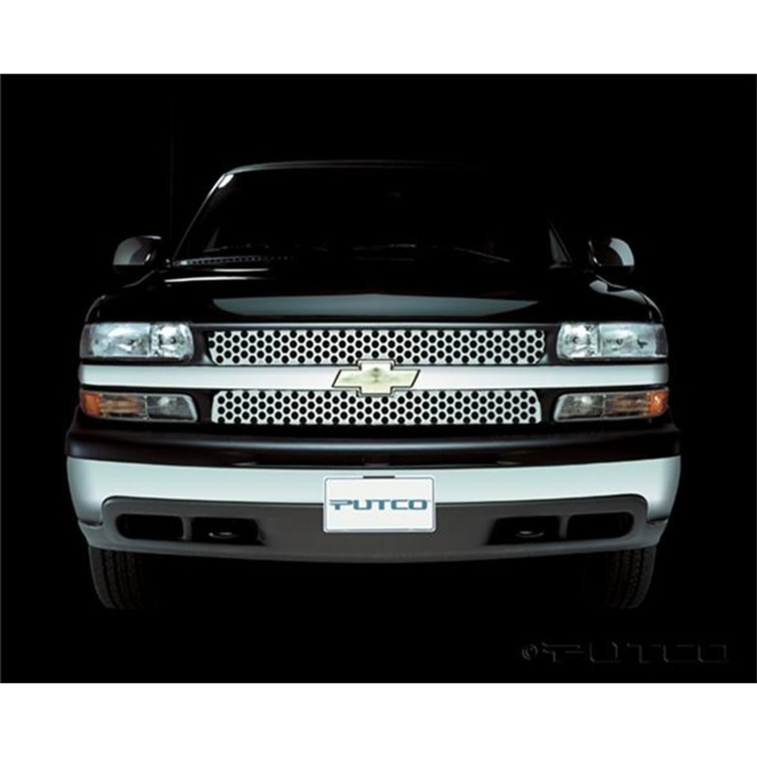 Punch Stainless Steel Grilles <br> 00-06 Chevy Suburban Tahoe Silverado 1500