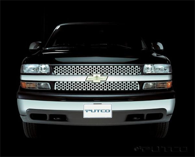Punch Stainless Steel Grilles <br> 00-06 Chevy Suburban Tahoe Silverado 1500