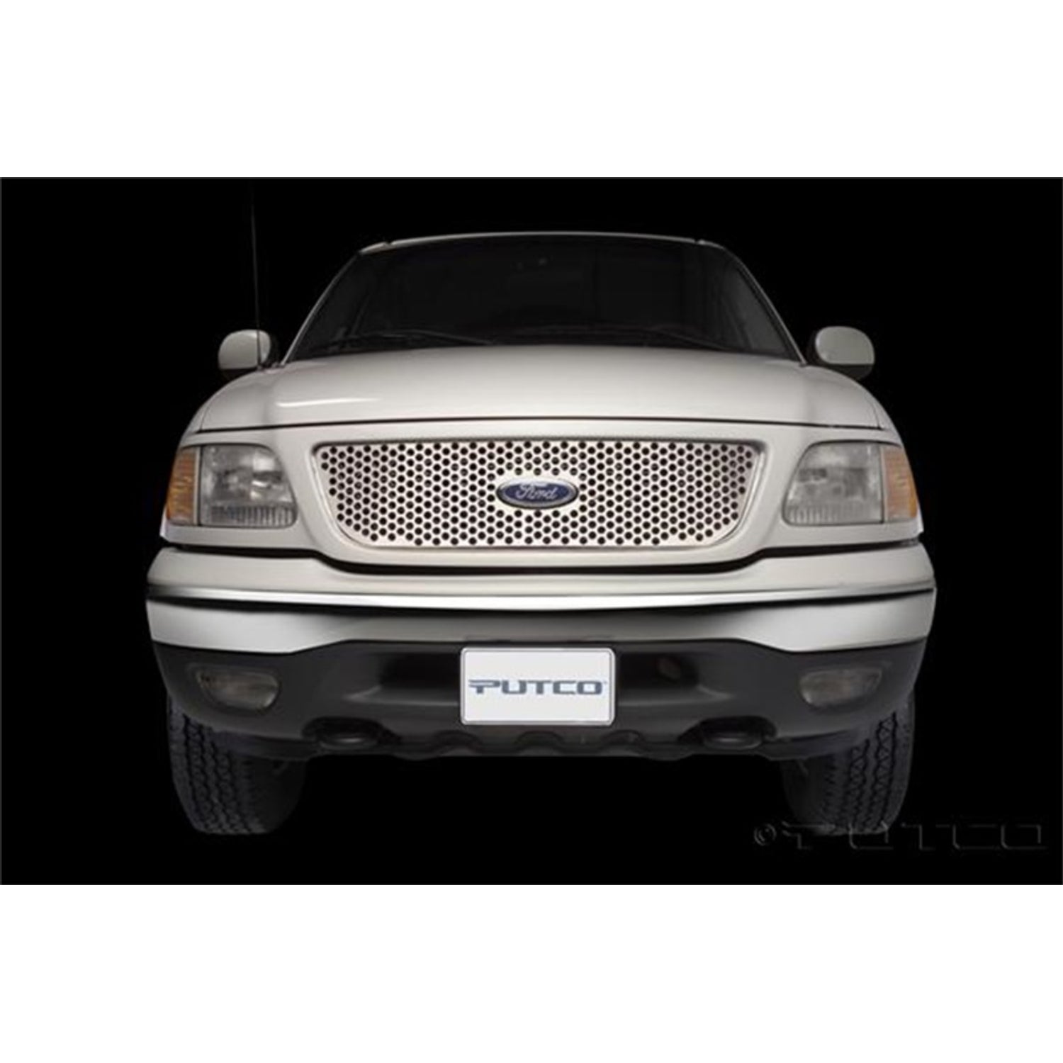 Punch Stainless Steel Grilles <br> 97-98 Ford F-150