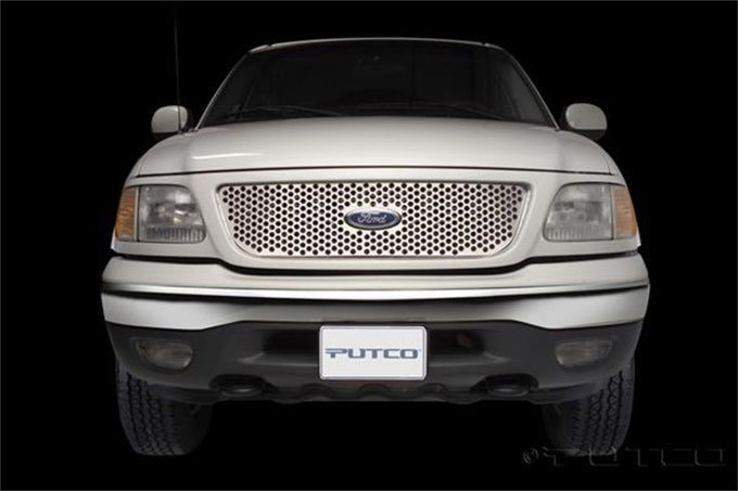 Punch Stainless Steel Grilles <br> 97-98 Ford F-150