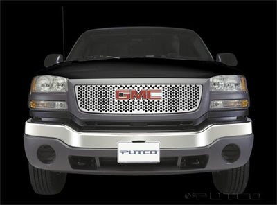 Punch Stainless Steel Grilles <br> 03-07 GMC Sierra 1500 2500 3500 HD