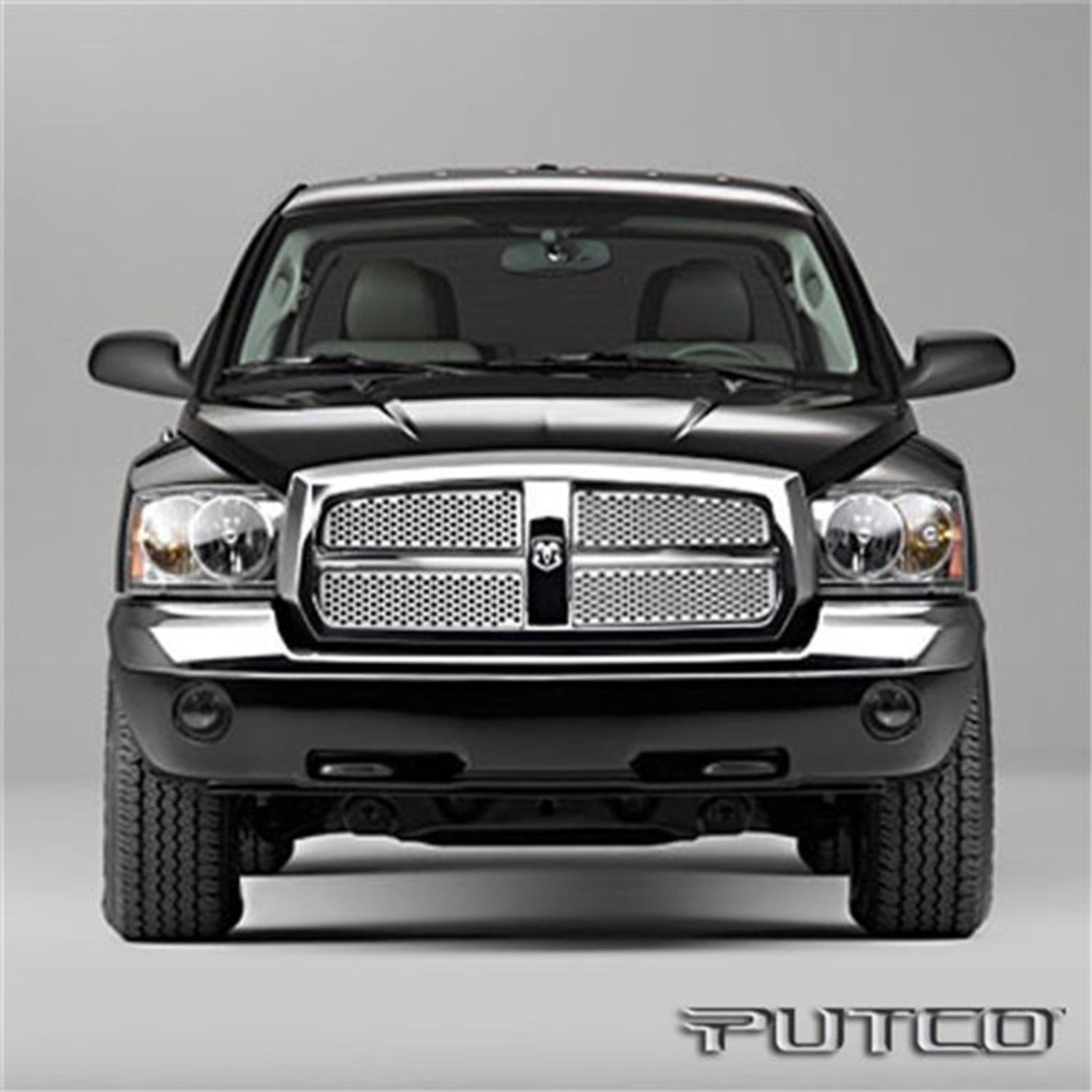 Punch Stainless Steel Grilles <br> 05-07 Dodge Dakota