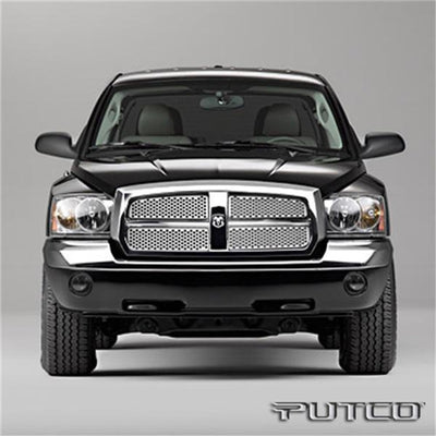 Punch Stainless Steel Grilles <br> 05-07 Dodge Dakota