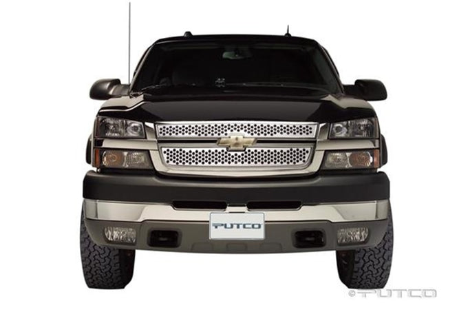 Punch Stainless Steel Grilles <br> 05-07 Chevy Silverado 1500 2500 3500