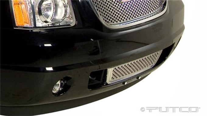 Bumper Grille Punch Stainless Steel Grilles <br> 07-14 GMC Yukon
