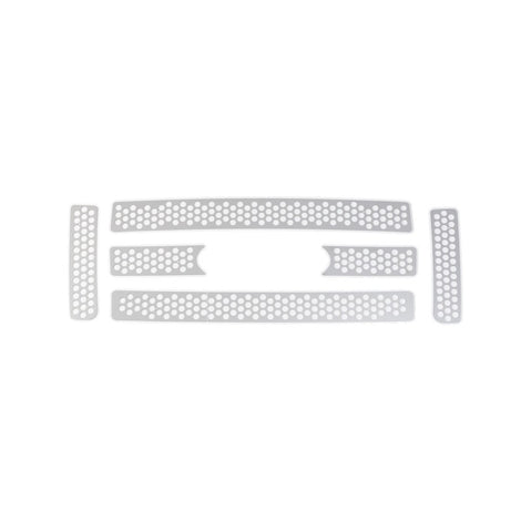 6pc Grillee Punch Stainless Steel Grilles <br> 09-12 Ford F-150