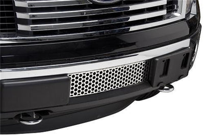 Stainless Steel - Punch Design Bumper Grille <br> 11-14 Ford F-150