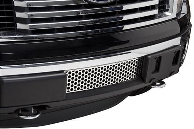 Stainless Steel - Punch Design Bumper Grille <br> 11-14 Ford F-150