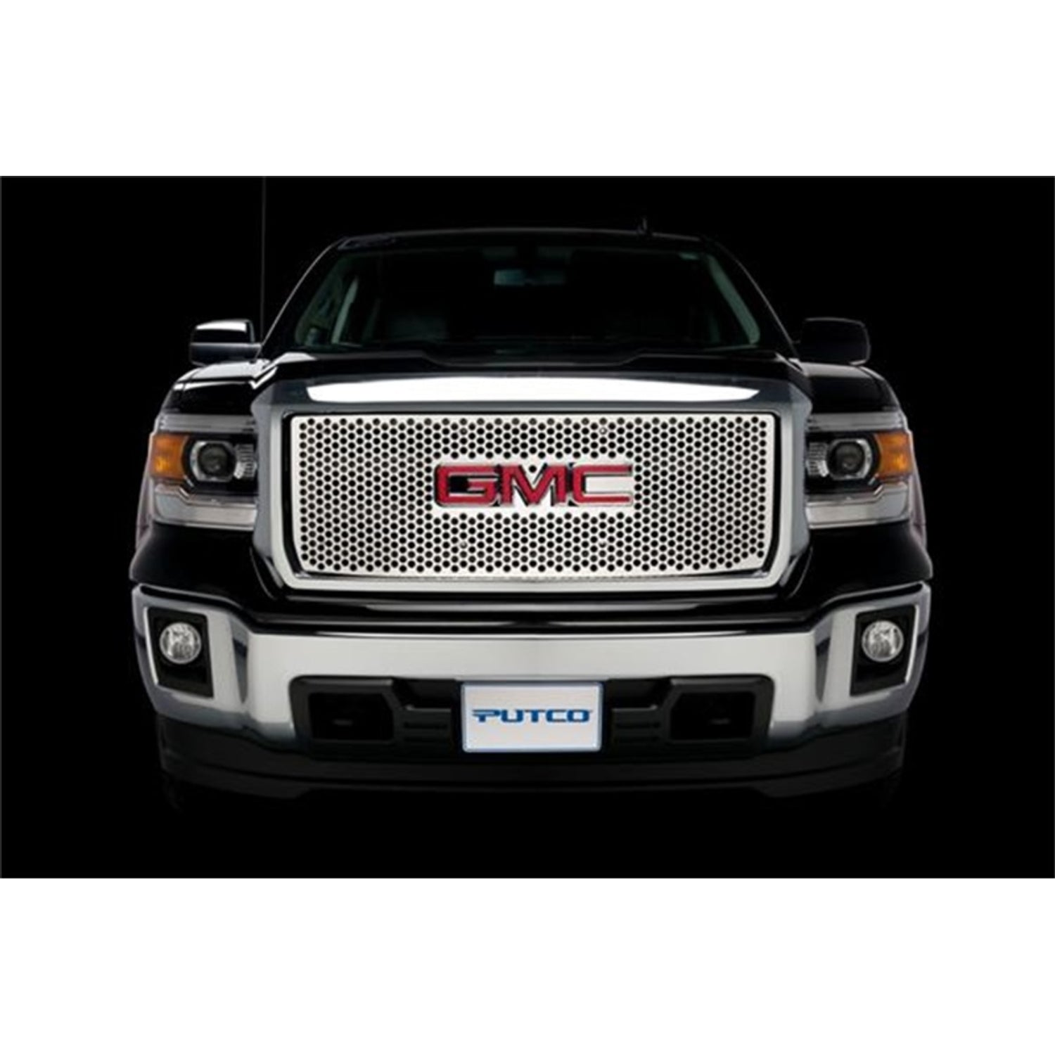 Punch Stainless Steel Grilles <br> 14-15 GMC Sierra 1500 2500 3500 HD