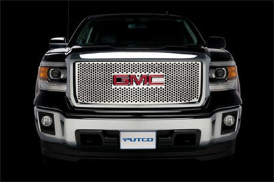 Punch Stainless Steel Grilles <br> 14-15 GMC Sierra 1500 2500 3500 HD