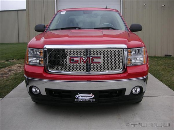 Punch Stainless Steel Grilles <br> 07-13 GMC Sierra 1500
