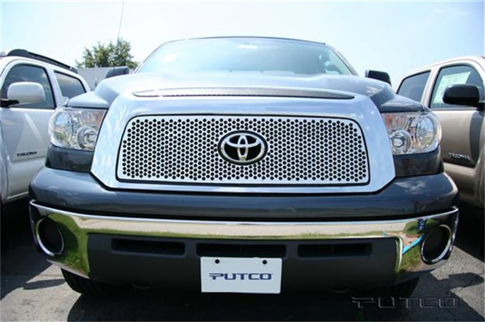 Punch Stainless Steel Grilles <br> 07-09 Toyota Tundra