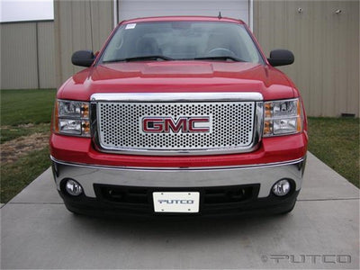 Punch Stainless Steel Grilles <br> 07-10 GMC Sierra 2500 3500 HD