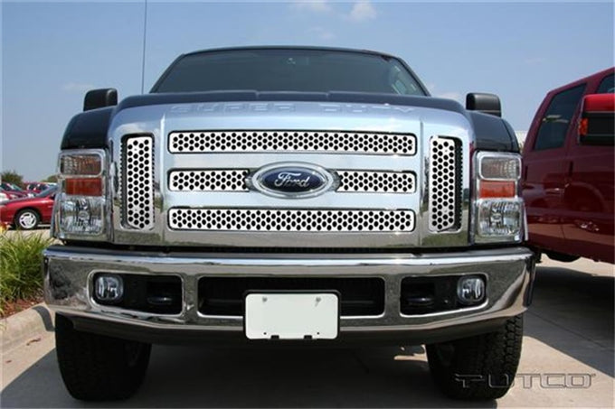 Punch Stainless Steel Grilles <br> 08-10 Ford F-250 F-350