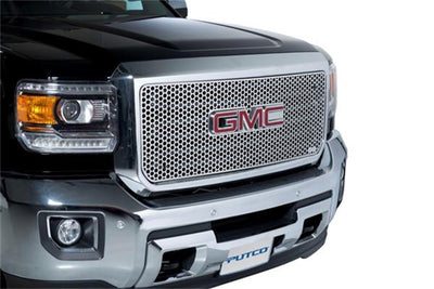 Punch Stainless Steel Grilles <br> 15-19 GMC Sierra 2500 3500 HD