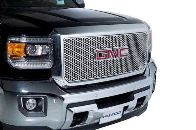 Punch Stainless Steel Grilles <br> 15-19 GMC Sierra 2500 3500 HD