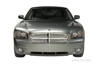Main Grille Punch Stainless Steel Grilles <br> 06-10 Dodge Charger