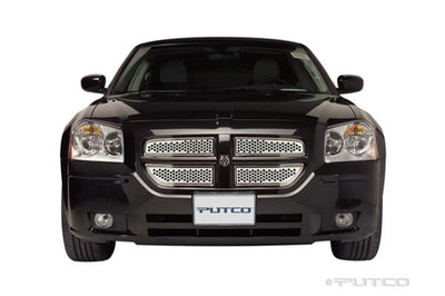 Main Grille Punch Stainless Steel Grilles <br> 06-08 Dodge Magnum