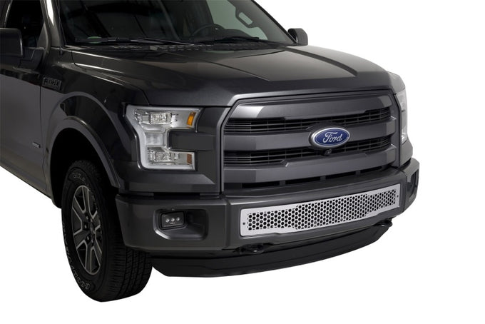 Stainless Steel Punch Design Bumper Grille <br> 15-17 Ford F-150