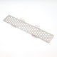 Polished SS Punch Design Bumper Grille Inserts <br> 23-24 Ford F-350 F-250