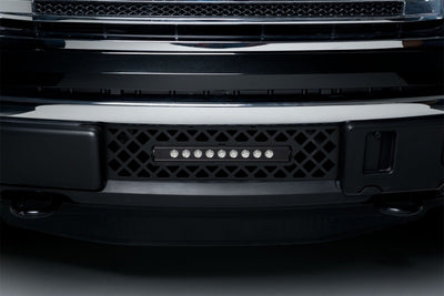 Bumper Grille Insert w/ 10in Luminix Light Bar <br> 11-14 Ford F-150