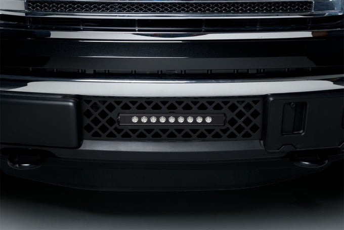 Bumper Grille Insert w/ 10in Luminix Light Bar <br> 11-14 Ford F-150