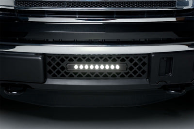 Bumper Grille Insert w/ 10in Luminix Light Bar <br> 11-14 Ford F-150