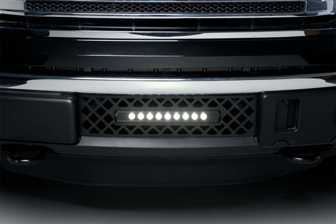 Bumper Grille Insert w/ 10in Luminix Light Bar <br> 11-14 Ford F-150