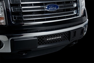 Bumper Grille Insert w/ 10in Luminix Light Bar <br> 11-14 Ford F-150