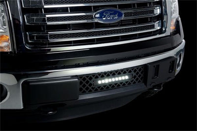 Bumper Grille Insert w/ 10in Luminix Light Bar <br> 11-14 Ford F-150