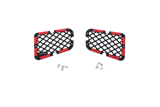 2pc Front Bumper Grille Inser <br> 2013-17-18 Jeep Wrangler (JK)