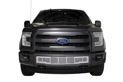 Stainless Steel Bar Design Bumper Grille Inserts <br> 15-17 Ford F-150