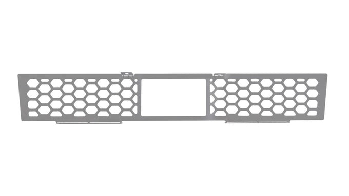 Hex Style Polished SS Bumper Grille Inserts <br> 19-24 Ford Ranger
