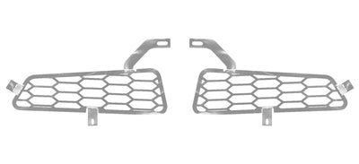 Polished SS Bumper Grille Inserts <br> 17-20 Ford F-150