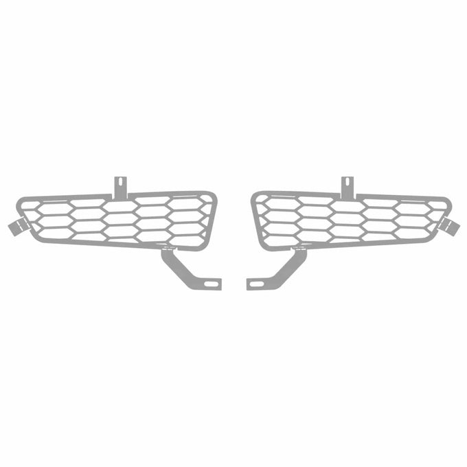 Polished SS Bumper Grille Inserts <br> 17-20 Ford F-150