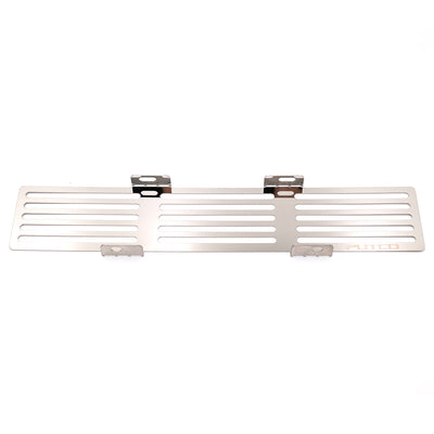 Polished SS Hex Shield Design Bumper Grille <br> 23-24 Ford F-350 F-250