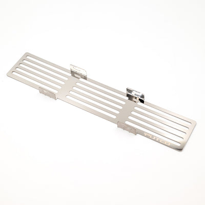 Polished SS Hex Shield Design Bumper Grille <br> 23-24 Ford F-350 F-250