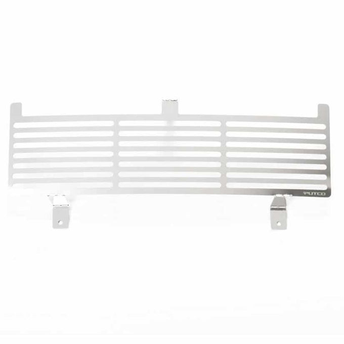 Stainless Steel Bar Design Bumper Grille Inserts <br> 15-19 Chevy Silverado, GMC Sierra 2500 3500 HD